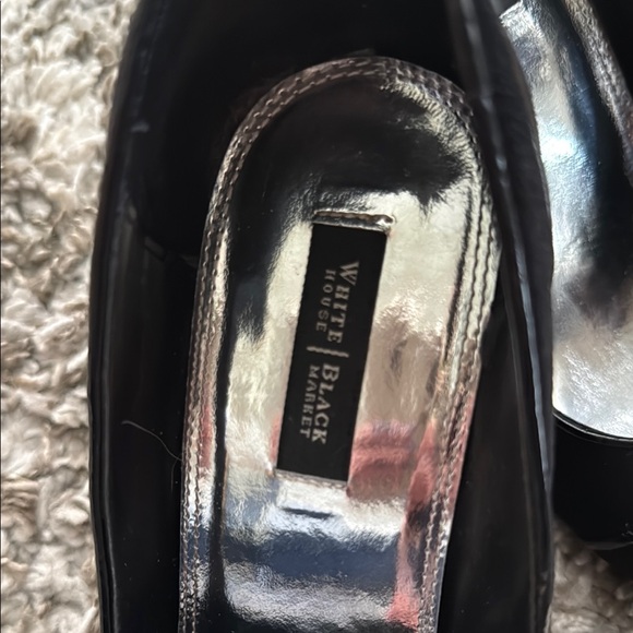 WHBM Black Suede Wedges for Women - Picture 3 of 13